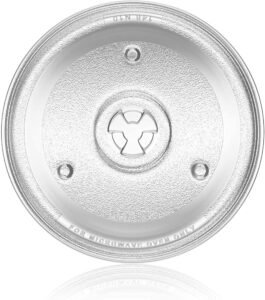 Microwave Oven Cooking Plate, With Microwave Turntable Coupler And Round Rotating Ring Microwave Glass Plate For Small 9.6" Inch Microwave Oven 864c9db722fbf54714ad2fbc5ee9b586